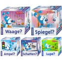 Mit diesem spaßigen Experimente-Set kann ihr Kinder auf seine ganz eigene Weise die tägliche Umwelt erforschen und begreifen.