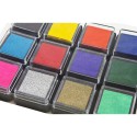 Sunnysue Mini Stempelkissen Set, 12 Farben Sunnysue Mini Stempelkissen Set, 12 Farben