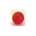 Weplay Massageball Igelball Noppenball, rot 9cm Weplay Massageball Igelball Noppenball, rot 9cm