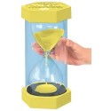 Giga Sanduhr mit farbigem Sand.