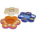 Sunnysue Teelichthalter Blume 3er Set Sunnysue Teelichthalter Blume 3er Set