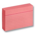 Folia Karteikarten 190 g/m², DIN A7, liniert, 100 Stück, rosa Folia Karteikarten 190 g/m², DIN A7, liniert, 100 Stück, rosa