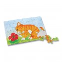 Folia Kinderpuzzle, DIN A4, extra stark, blanko weiß, 48-teilig Folia Kinderpuzzle, DIN A4, extra stark, blanko weiß, 48-teilig