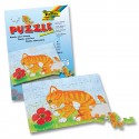 Folia Kinderpuzzle, DIN A4, extra stark, blanko weiß, 48-teilig Folia Kinderpuzzle, DIN A4, extra stark, blanko weiß, 48-teilig