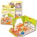 Folia 3D Modellogic Anni's Apartment, Zootiere & Dinosaurier 8er Set