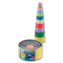 Folia Geschenkboxen aus Karton, 12-teiliges Set, 12-farbig, rund Folia Geschenkboxen aus Karton, 12-teiliges Set, 12-farbig, rund