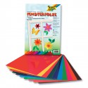 Folia Fensterfolie, 23x33cm, selbsthaftend, 10 Farben, 10 Bogen