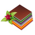Folia Faltblätter Origamipapier 80g/m², 19x19cm, 96 Blatt, 12 Farben Folia Faltblätter Origamipapier 80g/m², 19x19cm, 96 Blatt, 12 Farben