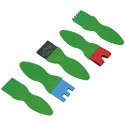 Eduplay Strukturpinsel flach, 5er Set Eduplay Strukturpinsel flach, 5er Set