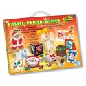 Folia Bastel-Papier-Koffer Weihnachten, 110-teiliges Bastelset Folia Bastel-Papier-Koffer Weihnachten, 110-teiliges Bastelset