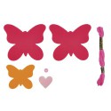 Sunnysue Filz Anhänger Ostern 6er Set Sunnysue Filz Anhänger Ostern 6er Set