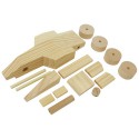 Sunnysue Holz Rennauto zum Basteln 1er Set Sunnysue Holz Rennauto zum Basteln 1er Set