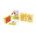 Sunnysue Blumenm�dchen Motiv Stempel aus Holz, 3er Set