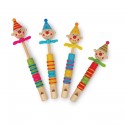 Flöten-Set Clowns Propeller , 4-teilig Flöten-Set Clowns Propeller , 4-teilig