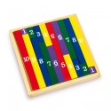 Rechenstäbchen im Quadrat, 19-teilig Rechenstäbchen im Quadrat, 19-teilig