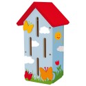 Sunnysue Schmetterlingshaus aus Holz 10x10x25,8cm