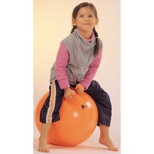 Weplay Sprungball Hüpfball klein, orange, 40cm Weplay Sprungball Hüpfball klein, orange, 40cm
