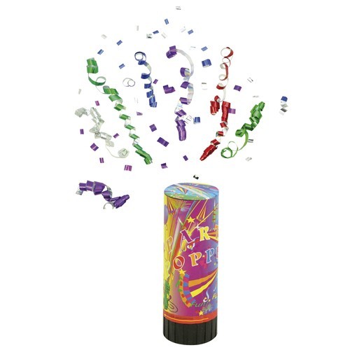 Eduplay Partypopper 11 cm,  4er Set