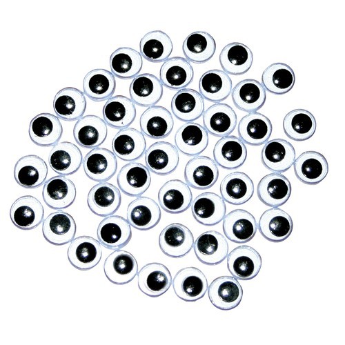 Eduplay Wackelaugen 8mm, Schwarz/Weiß 50 Stück Eduplay Wackelaugen 8mm, Schwarz/Weiß 50 Stück