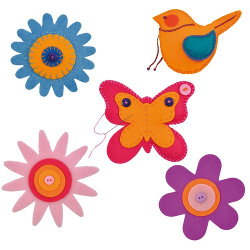 Sunnysue Filz Anhänger Ostern 6er Set Sunnysue Filz Anhänger Ostern 6er Set