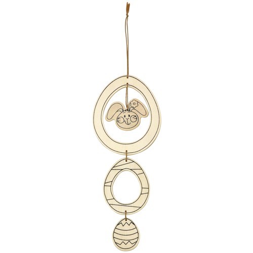Sunnysue Eierkette Ostern 2er Set zum Bemalen