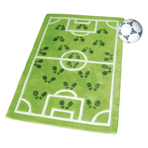 Sunnysue Fussball Teppich Spuren 80x120cm