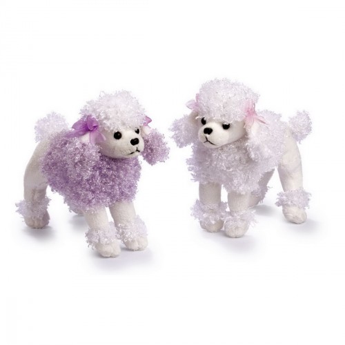 Stofftierset Bella und Belinda , 2 Plüschpudel Stofftierset Bella und Belinda , 2 Plüschpudel