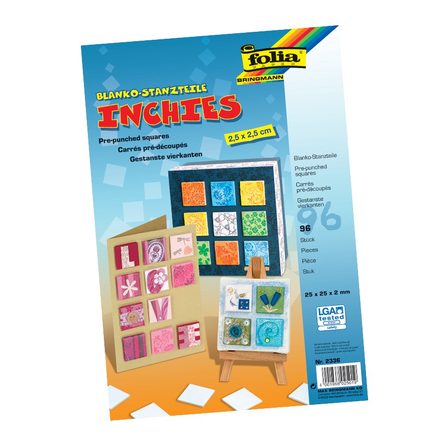 Folia-Inchies-Stanzteile-2-5x2-5cm-96-Stueck-blanko-weiss