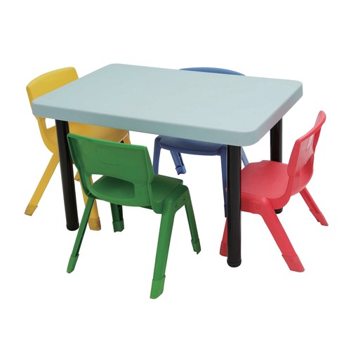 Kindertisch klein 60x90cm, Tisch Höhe verstellbar von Weplay günstig