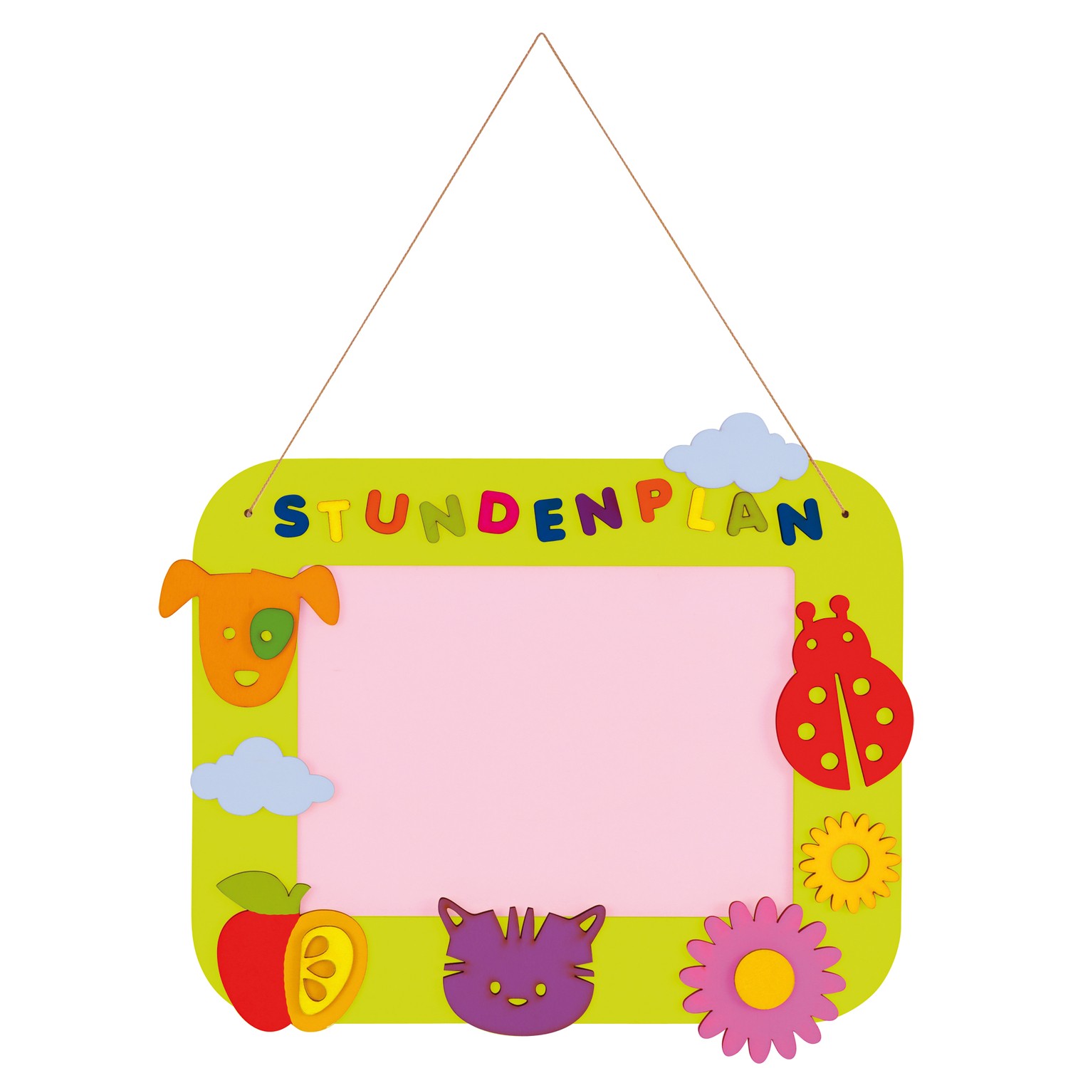 Stundenplan Bilderrahmen 26×20,5cm aus Holz zum selbstgestalte von Holz Bilderrahmen Zum Selber Gestalten ~ Stundenplan Bilderrahmen 26×20,5cm aus Holz zum selbstgestalte von