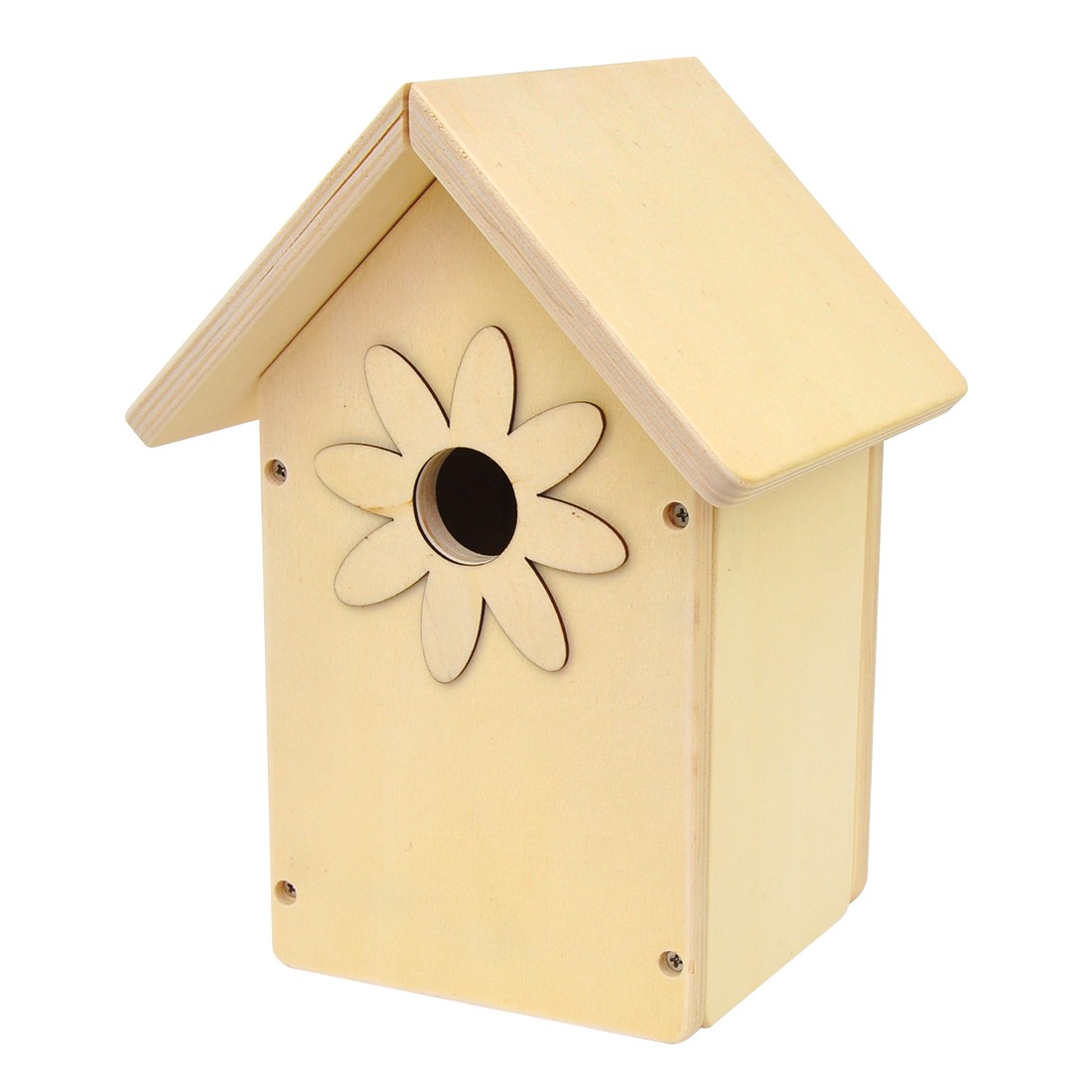 Vogelhaus Blume aus Holz von Sunnysue günstig bei mariposa toys Vogelhaus Aus Holz Zum Bemalen ~ Vogelhaus Blume aus Holz von Sunnysue günstig bei mariposa toys